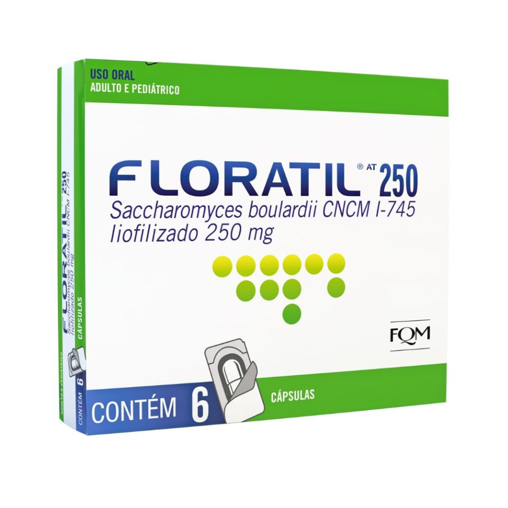 Floratil At 250mg 6 C&aacute;psulas