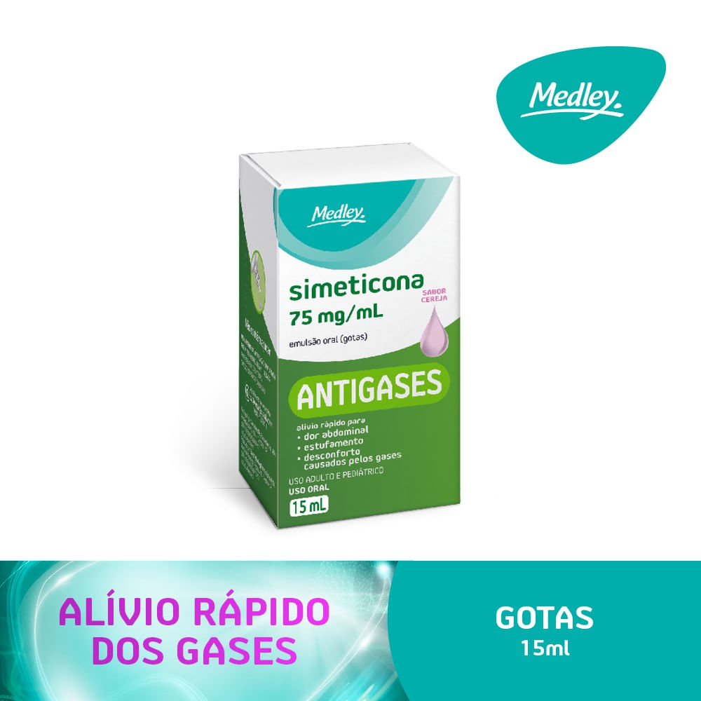 Simeticona 75mg/ml Medley Gotas 15ml