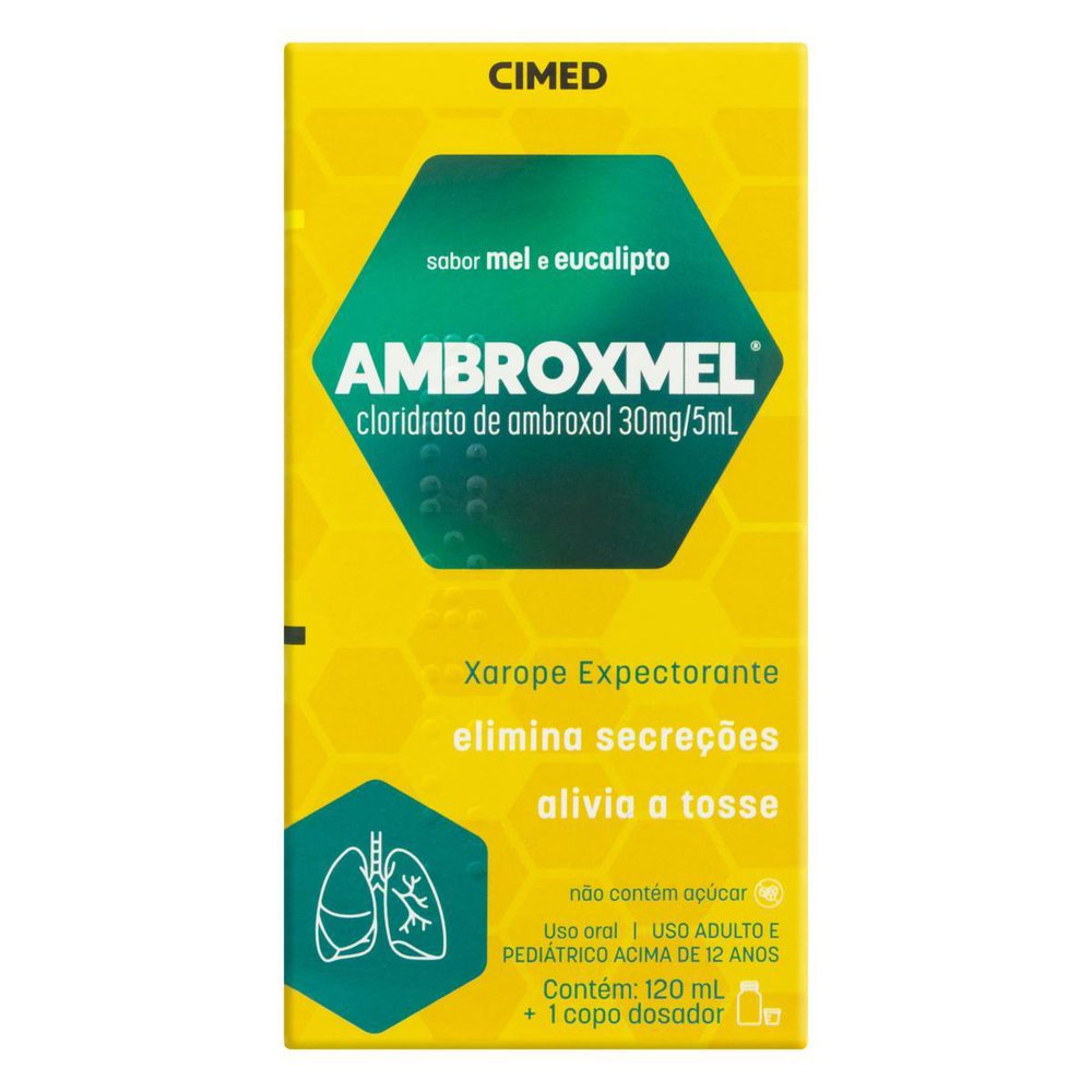 Ambroxmel 30mg/5ml Cimed 120ml Xarope