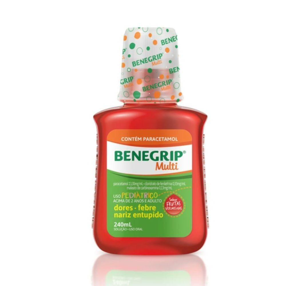 Benegrip Multi L&iacute;quido Infantil 240ml
