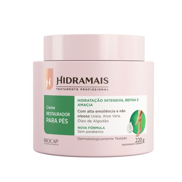 Creme Restaurador Para Pés Hidramais 220g