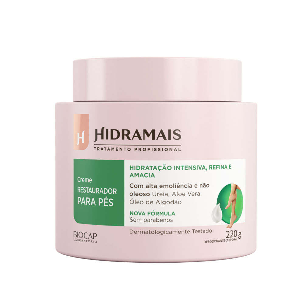 Creme Restaurador Para Pés Hidramais 220g