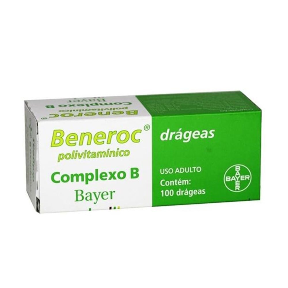 BENEROC COMPLEXO B BAYER 100DRG