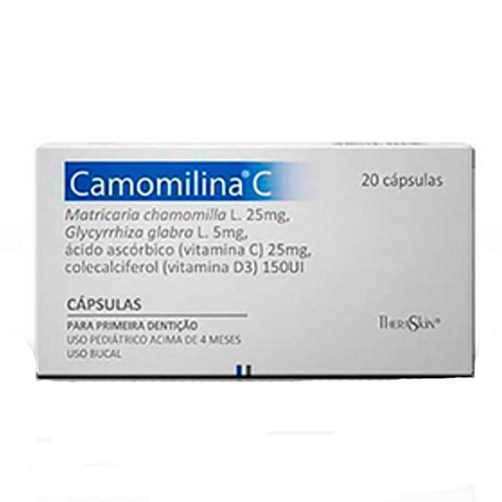 Camomilina C Theraskin 20 Comprimidos