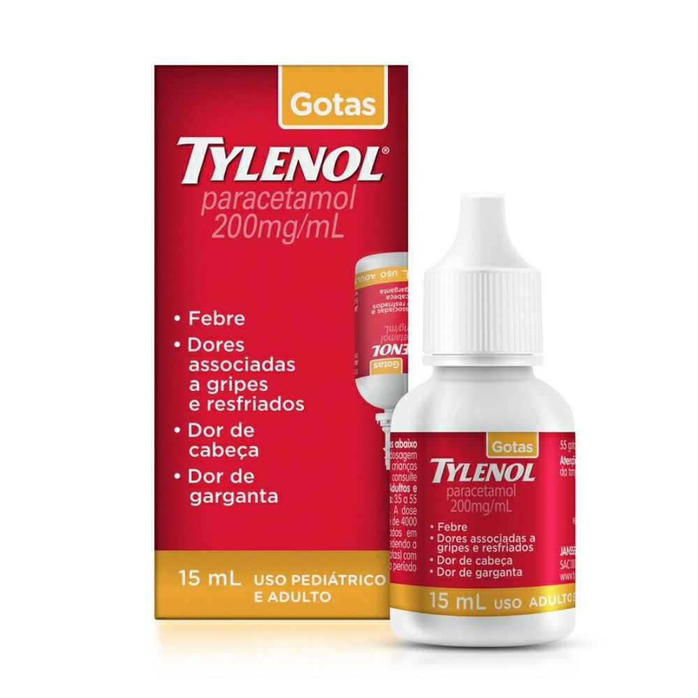 Tylenol Gotas 200mg 15ml