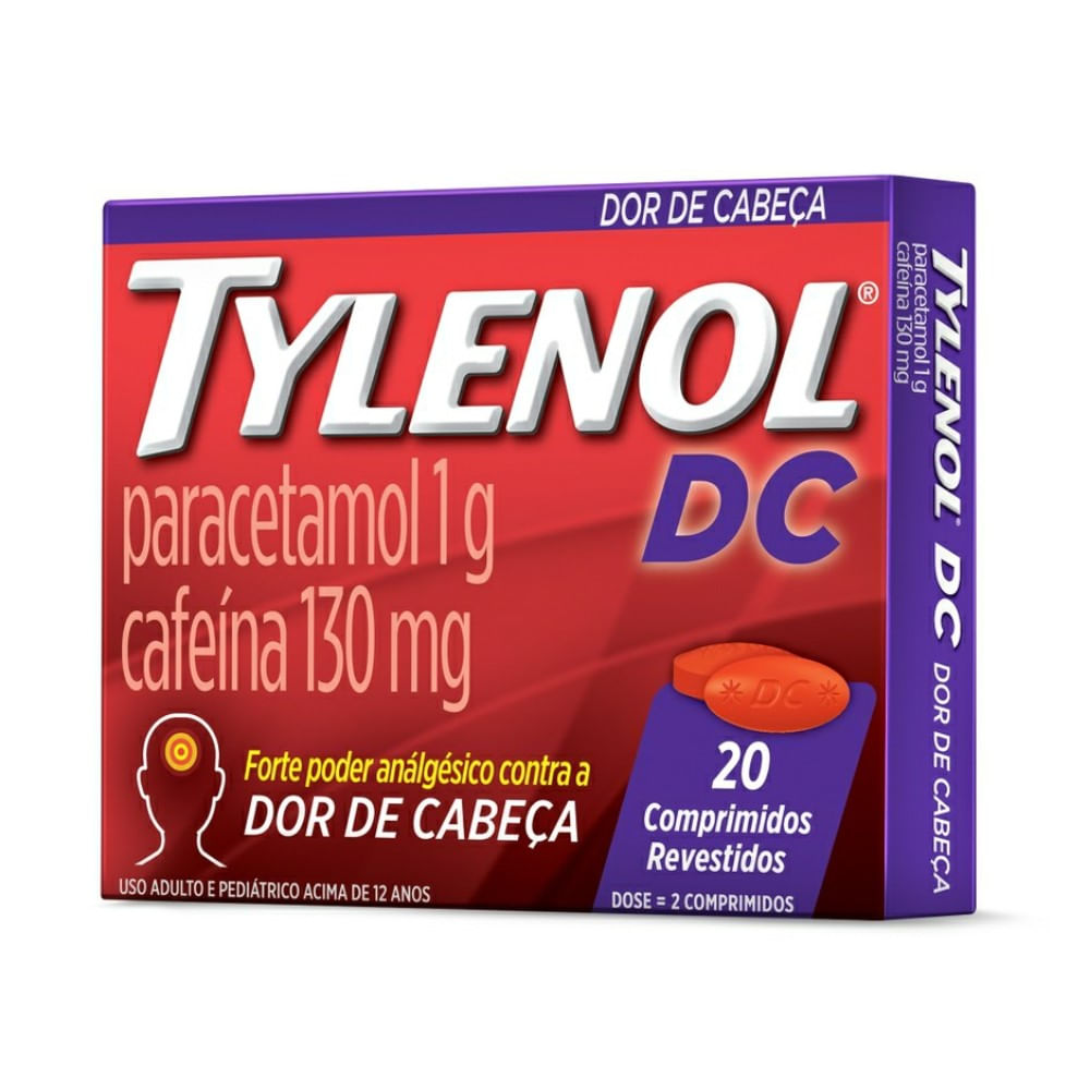Tylenol Dc 20 Comprimidos