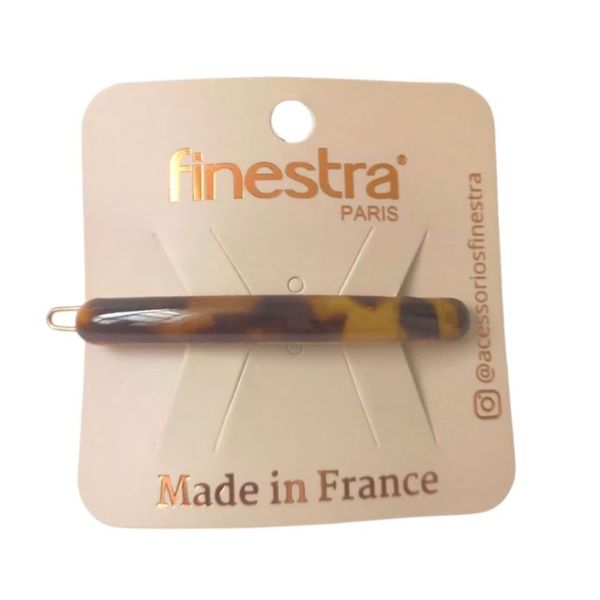 Presilha De Cabelo Finestra Tokio Pequena N220tk 6 x 0,5cm 1 Unidade