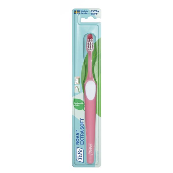 Escova Dental TePe Nova X-Soft Extra Macia Cores Sortidas 1 Unidade
