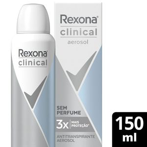 Desodorante Rexona Men Clinical Aerosol Sports 150ml - Drogaria