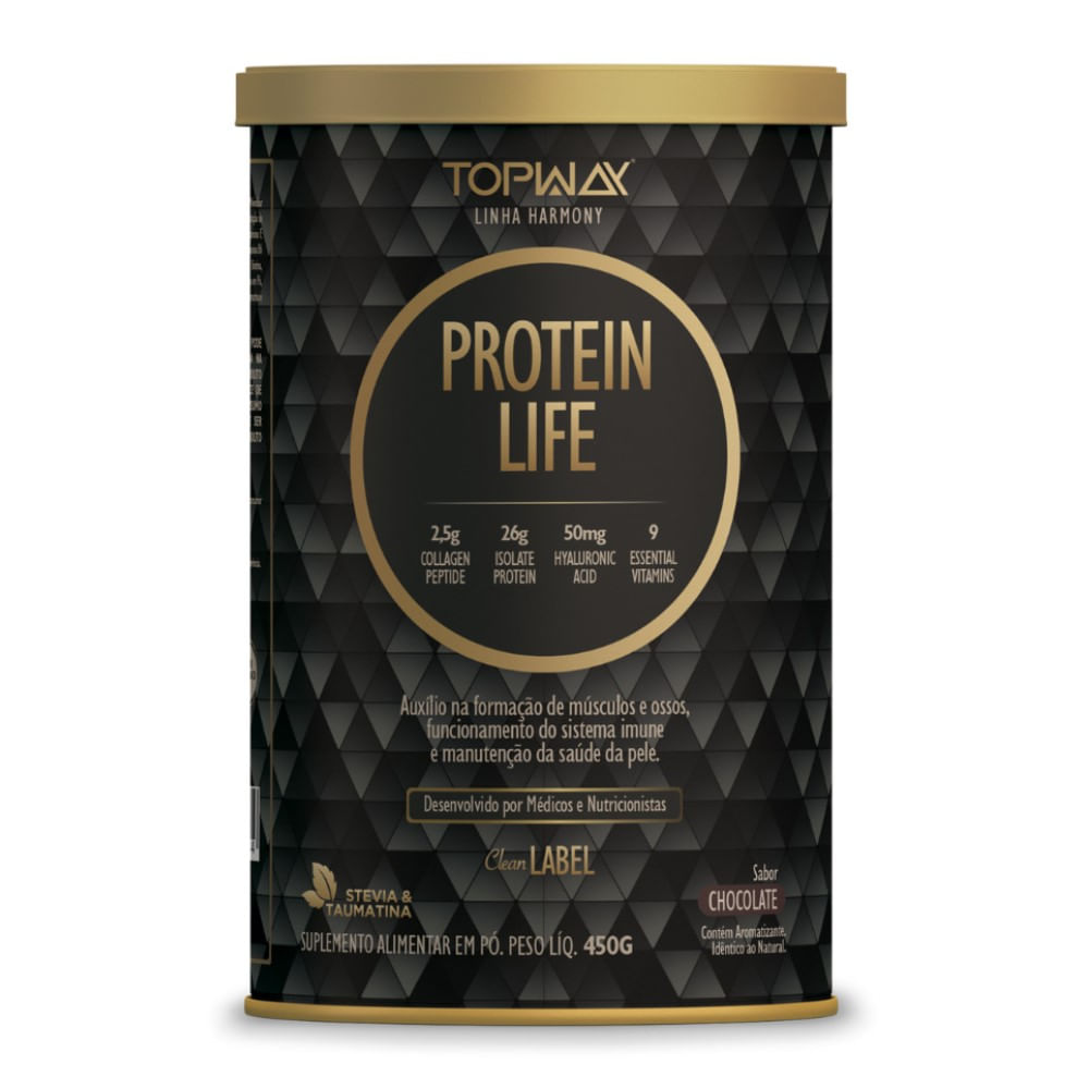 Suplemento Topway Protein Life Chocolate 450g
