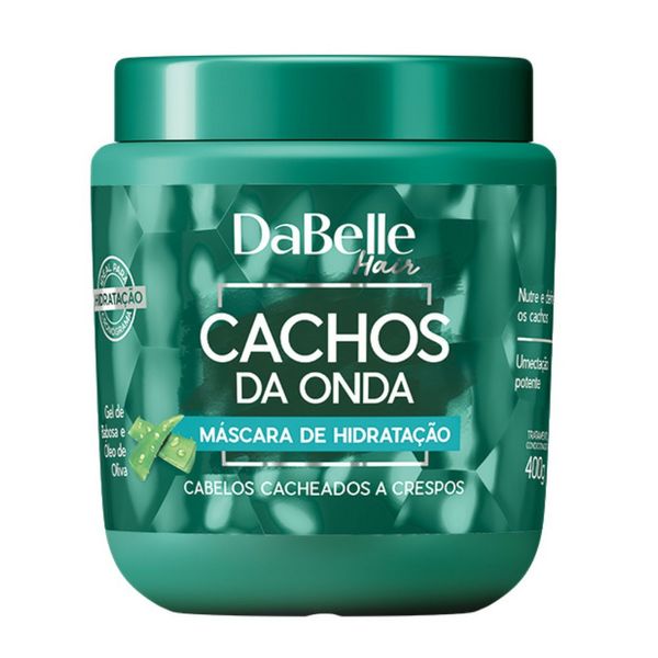 Máscara De Hidratação Dabelle Hair Cachos Da Onda 400