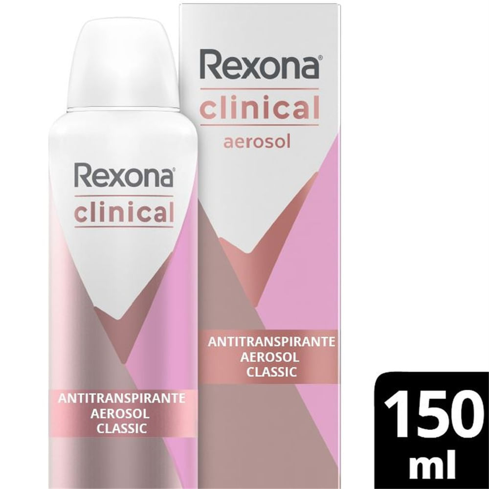Desodorante Aerossol Rexona Feminino Odorono 150ml REXONA