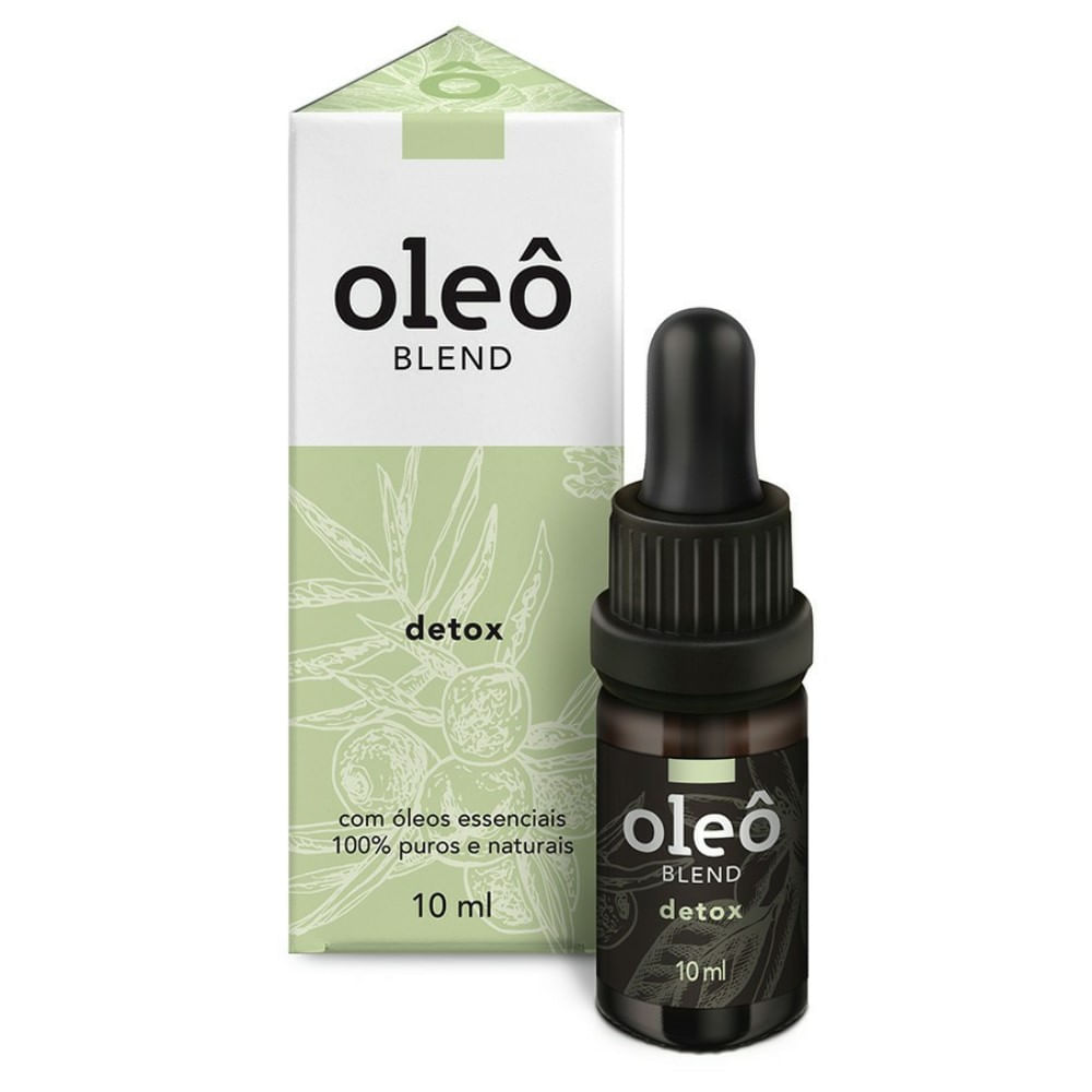 Blend De Óleos Essenciais Oleô Nature Detox 10ml