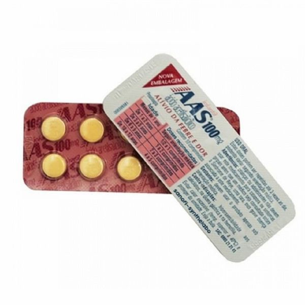 AAS Infantil 100mg 20 comprimidos