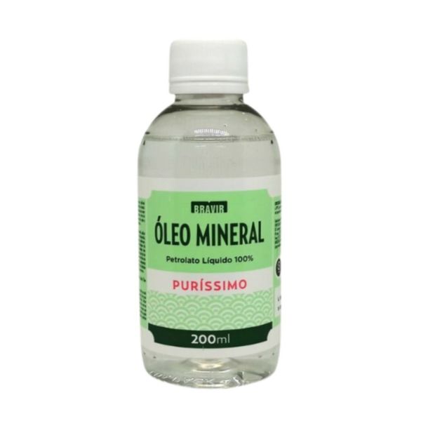 Óleo Mineral Bravir 200ml