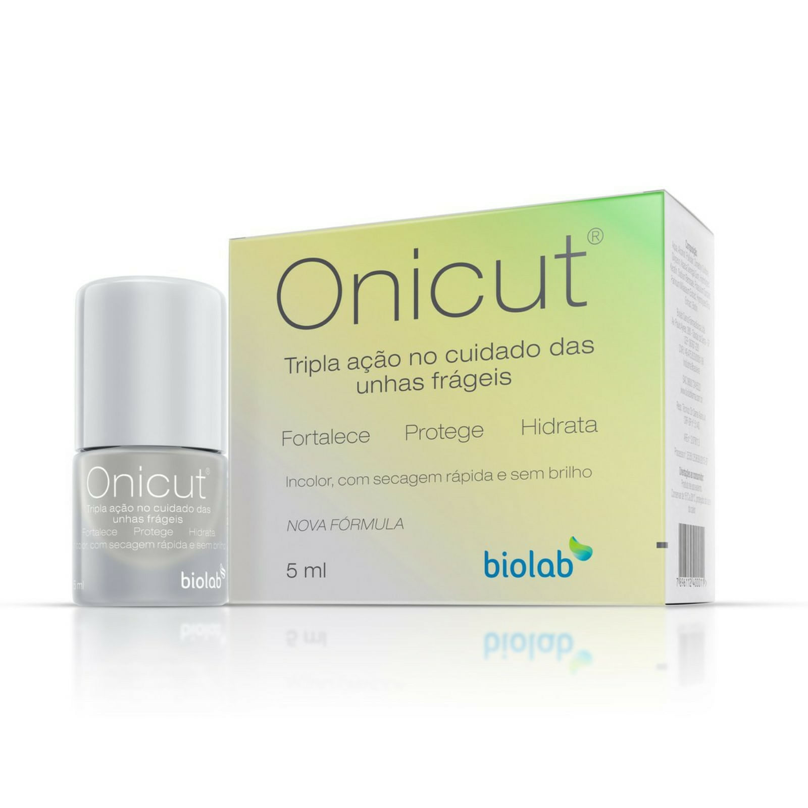 Fortalecedor de Unha Onicut Biolab Gel 5ml