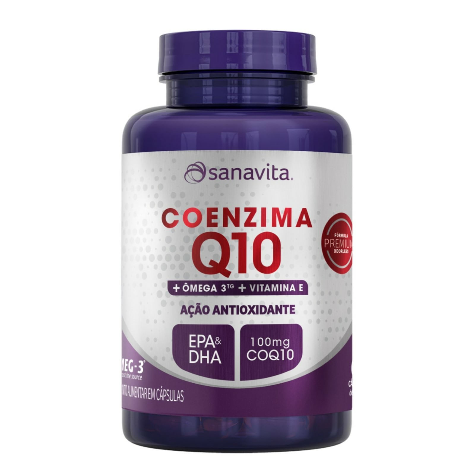 Coenzima Q10 Sanavita 60 Cápsulas