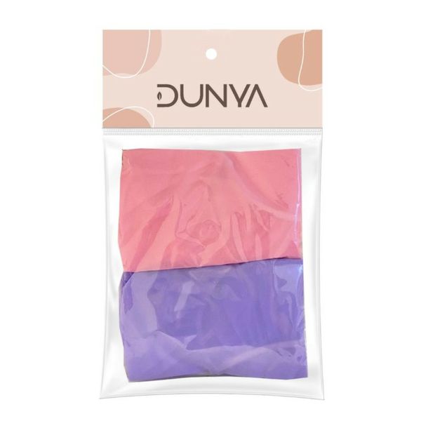 Touca de Banho Dunya Lisolene Cores Sortidas 2 Unidades