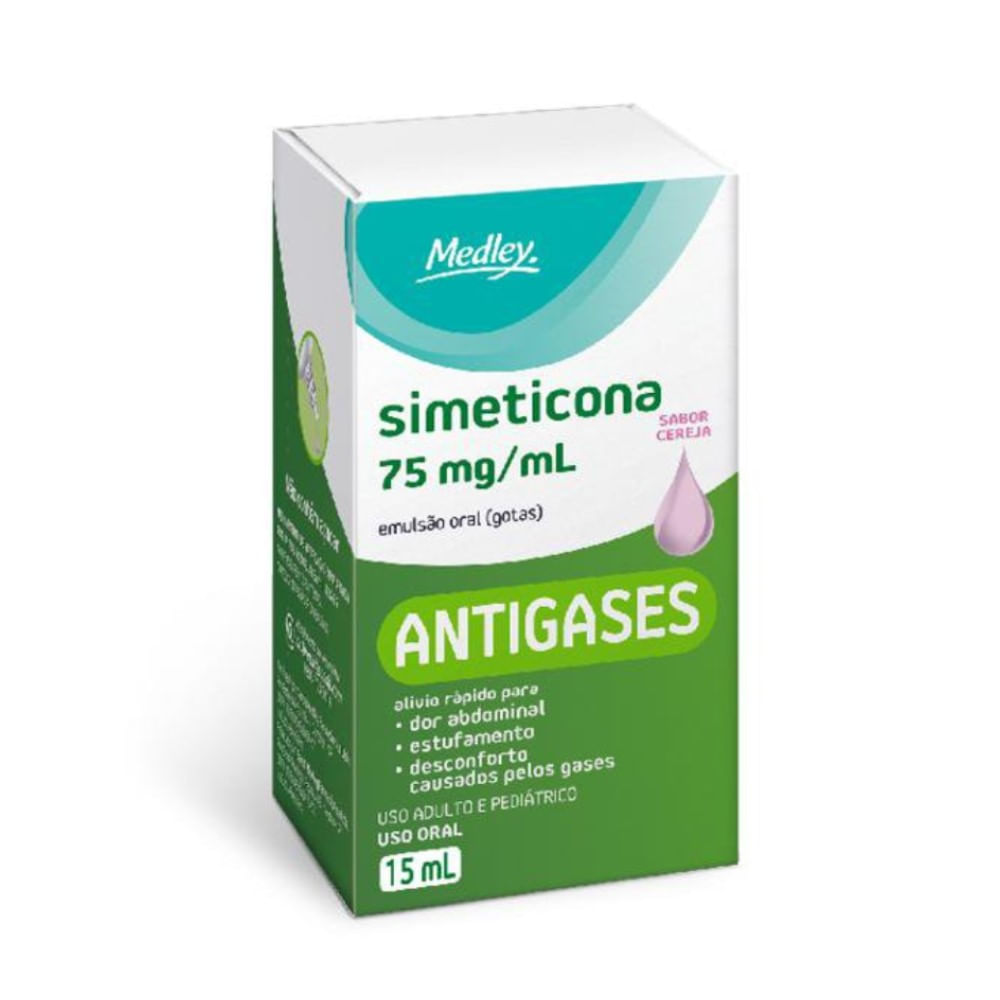 Simeticona 75mg/ml Medley Gotas 15ml