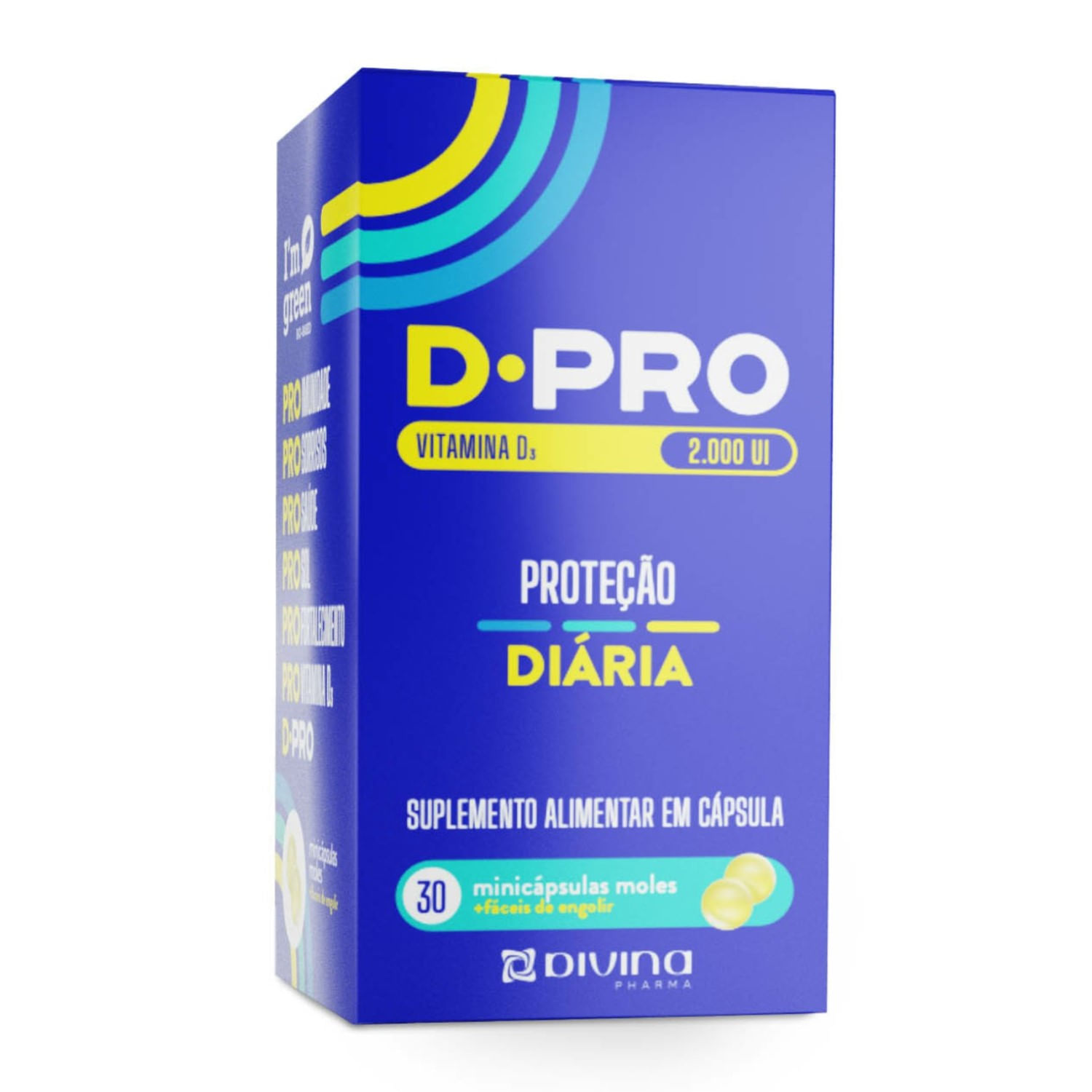Vitamina D 2000 Ui D.Pro 30 Comprimidos