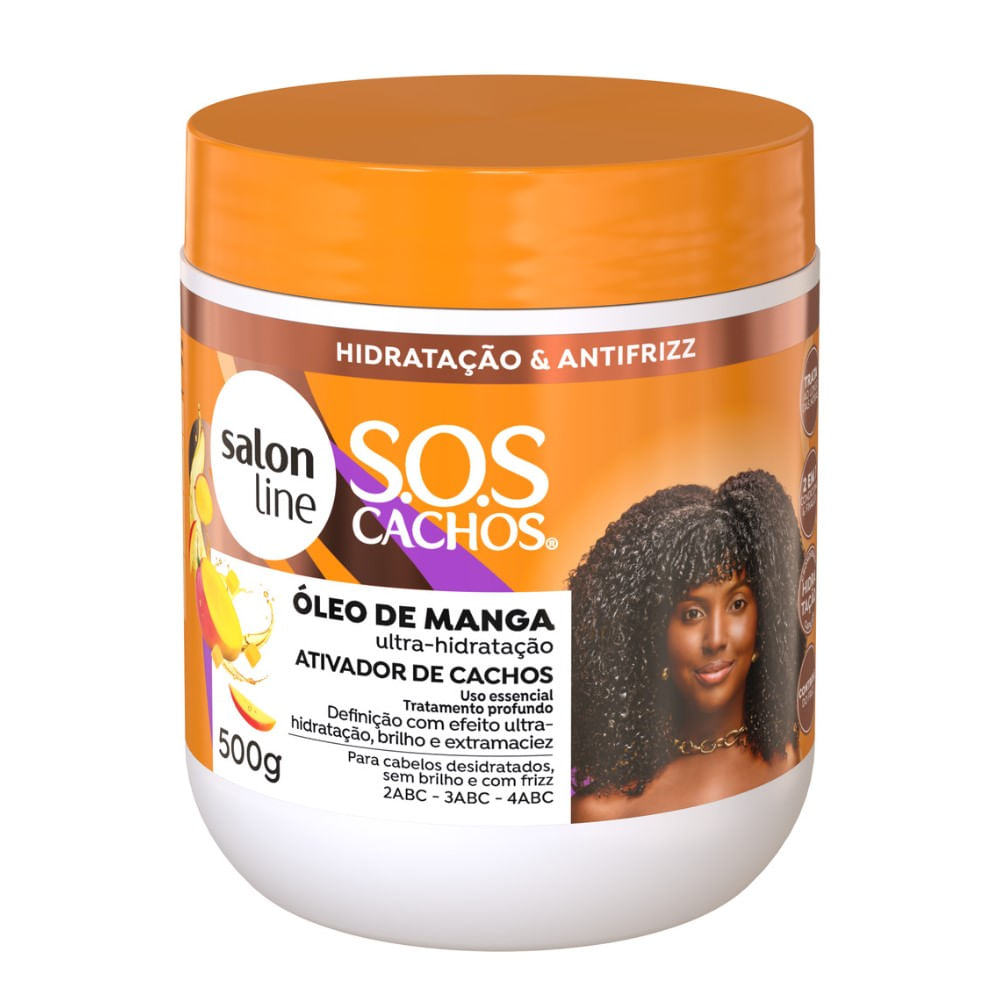 ATIV DE CACHOS UMIDIF SALON LINE 500G