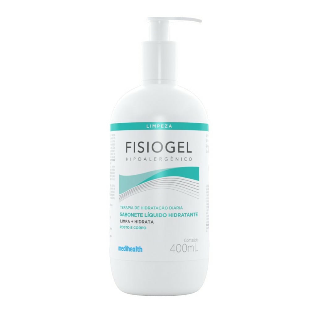 Sabonete Líquido Hidratante Fisiogel 400ml