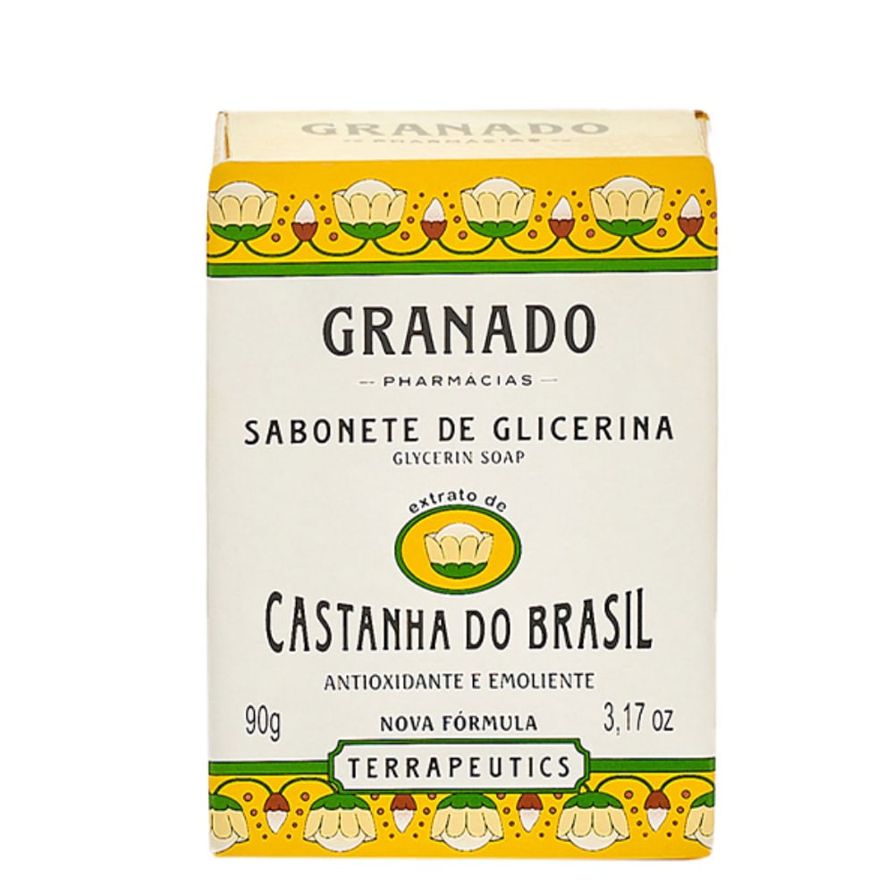 Sabonete em Barra Granado Terrapeutics Castanha Do Brasil 90g