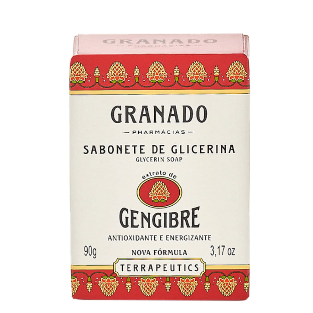 Sabonete em Barra Granado Terrapeutics Gengibre 90g