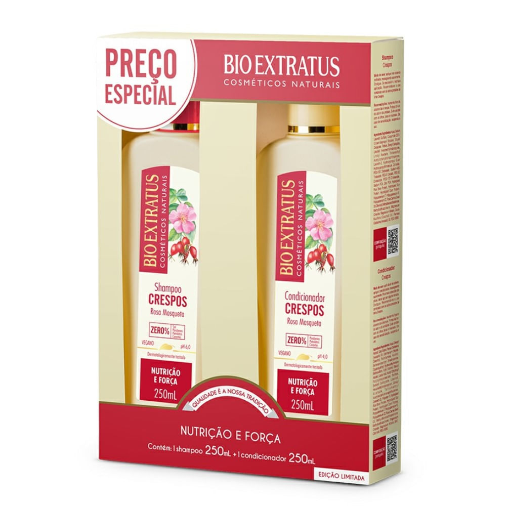 KIT SH E COND NUTRICAO & FORCA 250ML