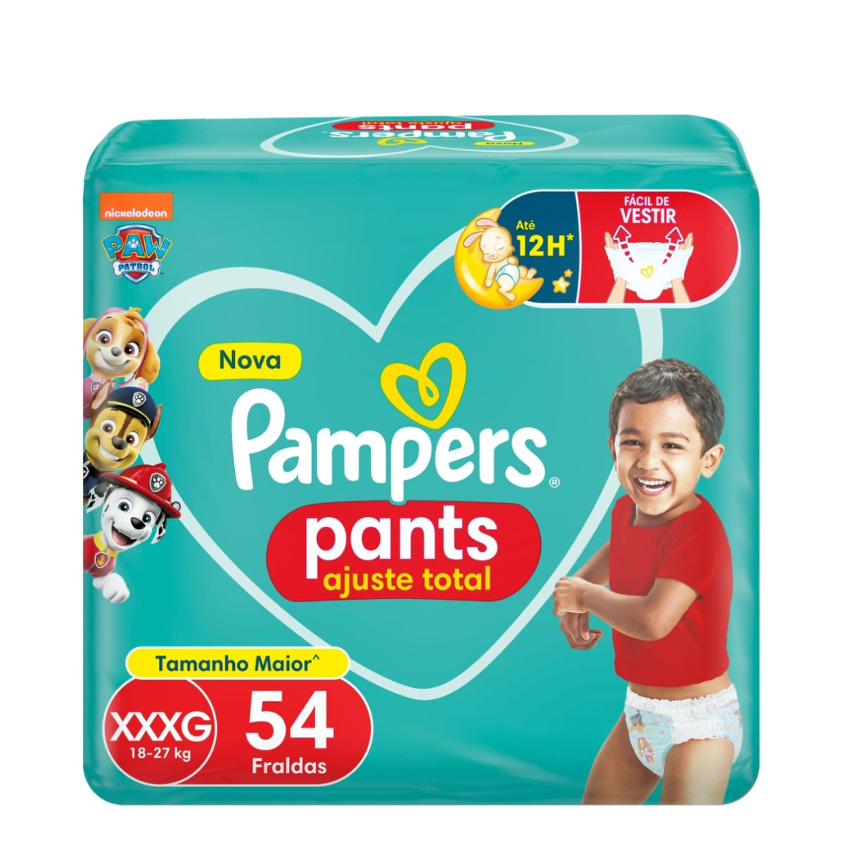 Fralda Pampers Pants Ajuste Total XXXG 54 Unidades