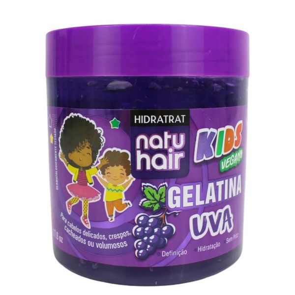 Gelatina Natuhair Kids Vegano Uva 500g
