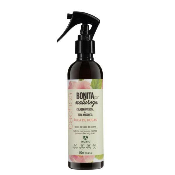 Água de Rosas Bonita Por Natureza Cachos 240ml