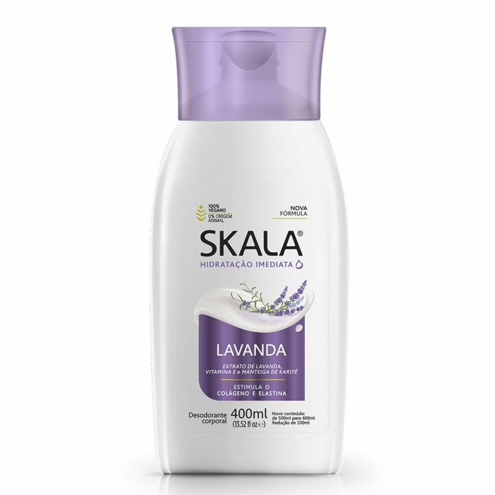 LOCAO HIDRAT SKALA 400ML CASTANHA DO PAR
