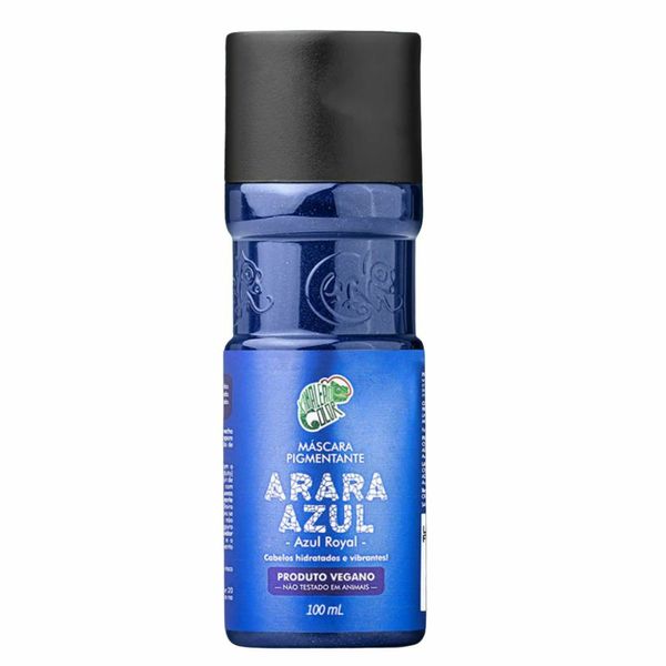 Máscara Pigmentante Kamaleão Arara Azul Azul Royal 100ml