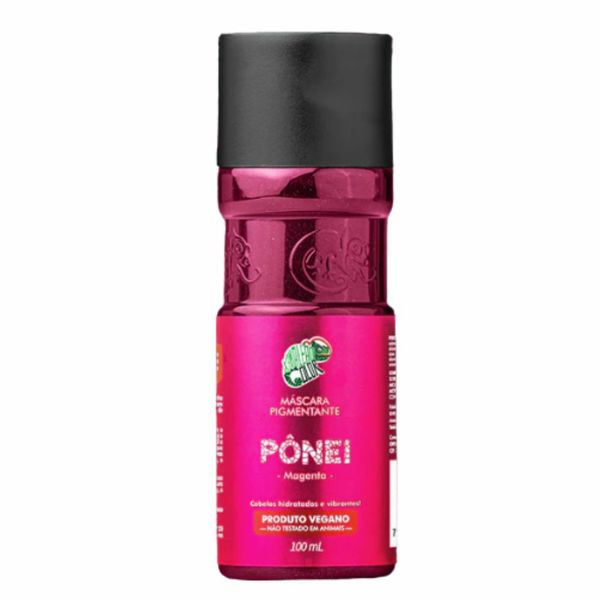 Máscara Pigmentante Kamaleão Pônei Magenta 100ml