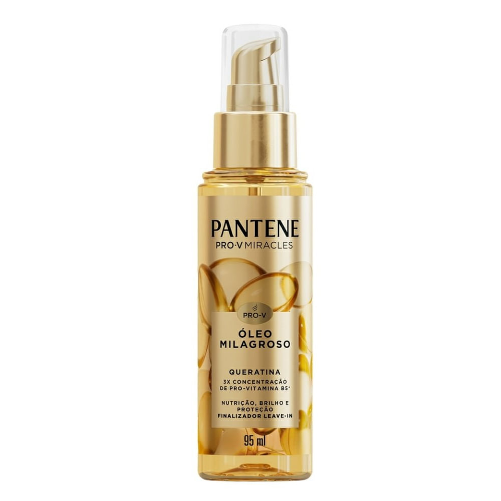 Óleo Capilar Milagroso Pantene Pro-V Miracles Queratina 95ml