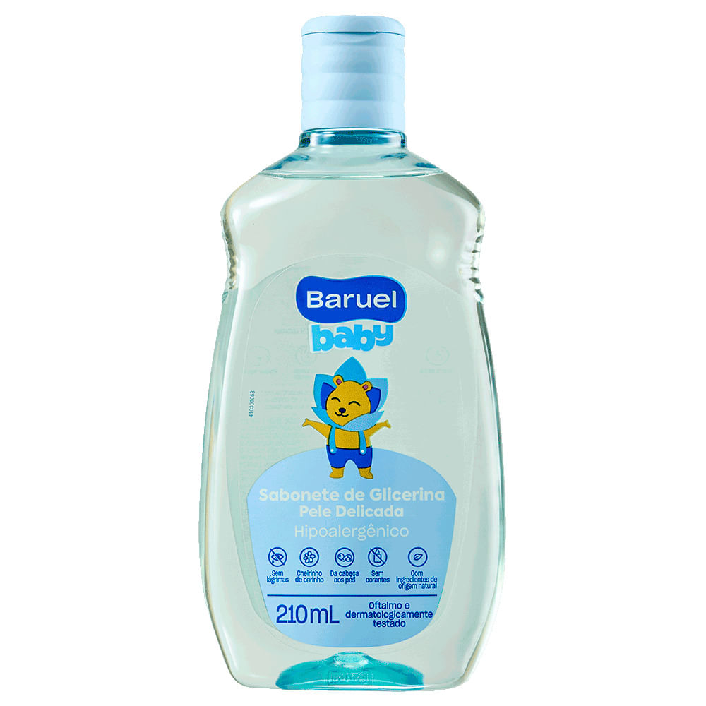 SAB INFANTIL BARUEL BABY PELE DELICADA 210ML