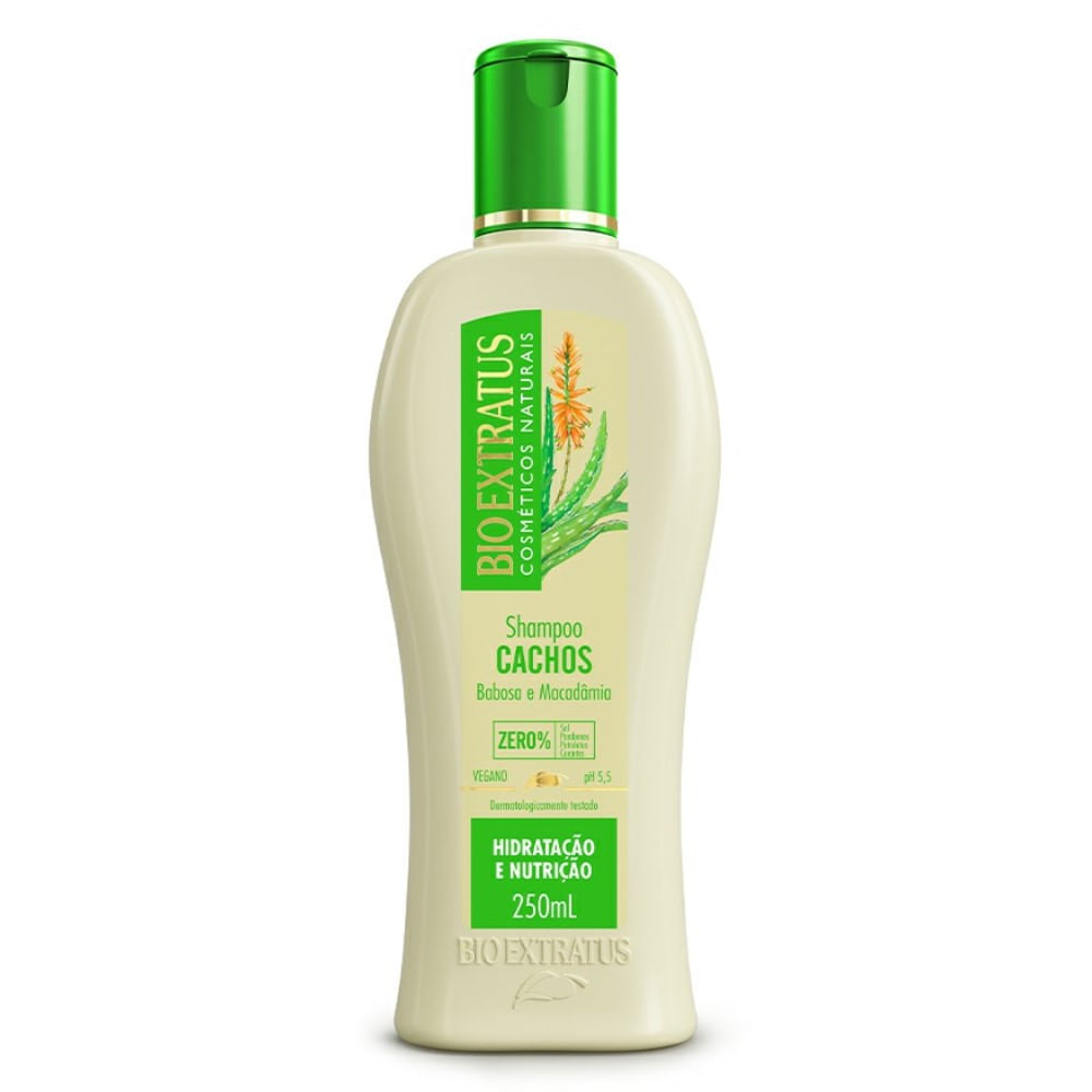 SH CACHOS BABOSA E MACADAMIA BIO EXTRATUS  250ML