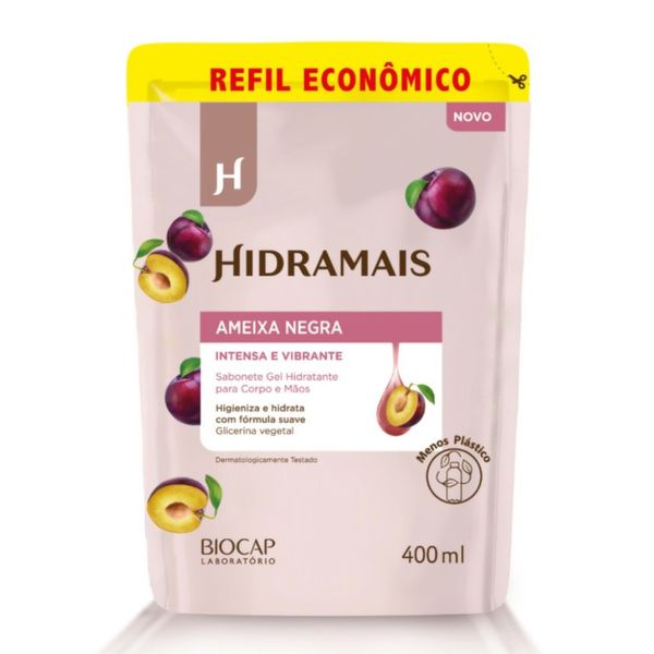 Sabonete Líquido Hidramais Ameixa Negra Refil 400ml