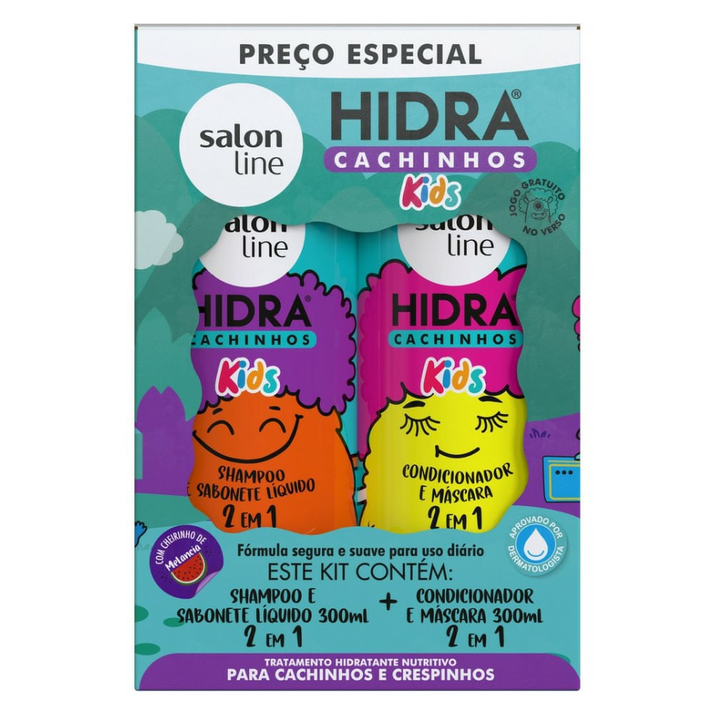 KIT SH E COND HIDRA KIDS MELANCIA