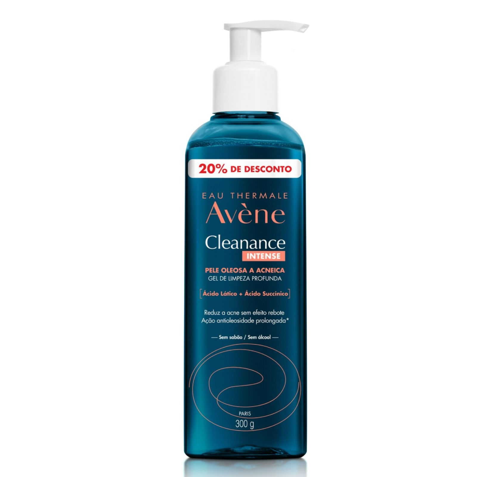 Gel de Limpeza Profunda Avène Cleanance Intense 20% de Desconto 300g