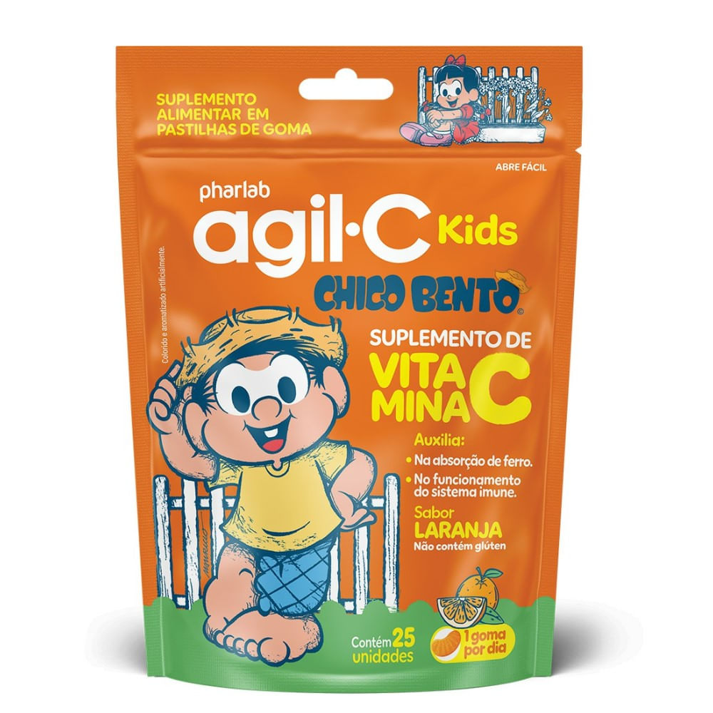 AGIL C 30MG KIDS C/ 25 GOMAS