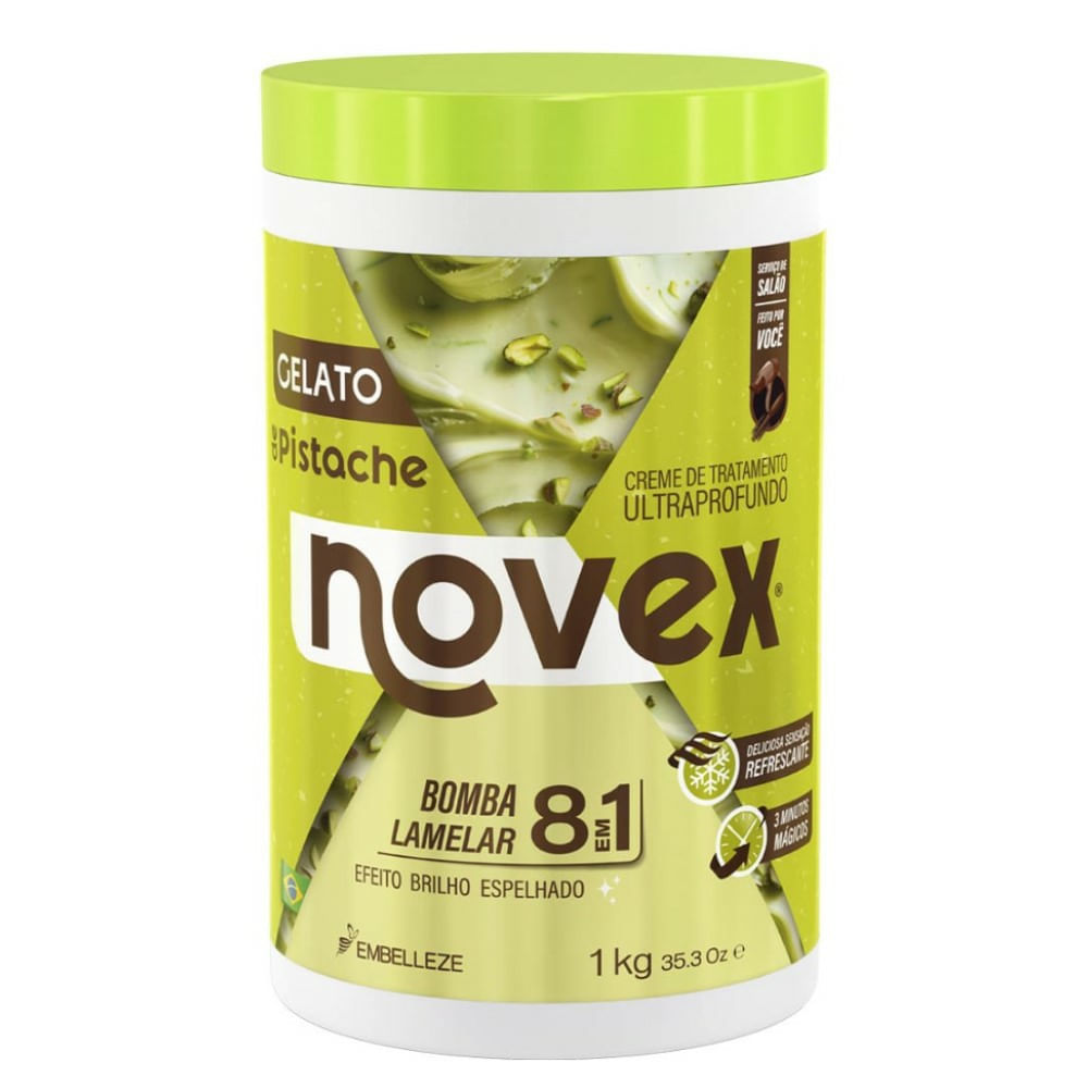 Creme de Tratamento Ultra Profundo Novex Gelato de Pistache 1kg