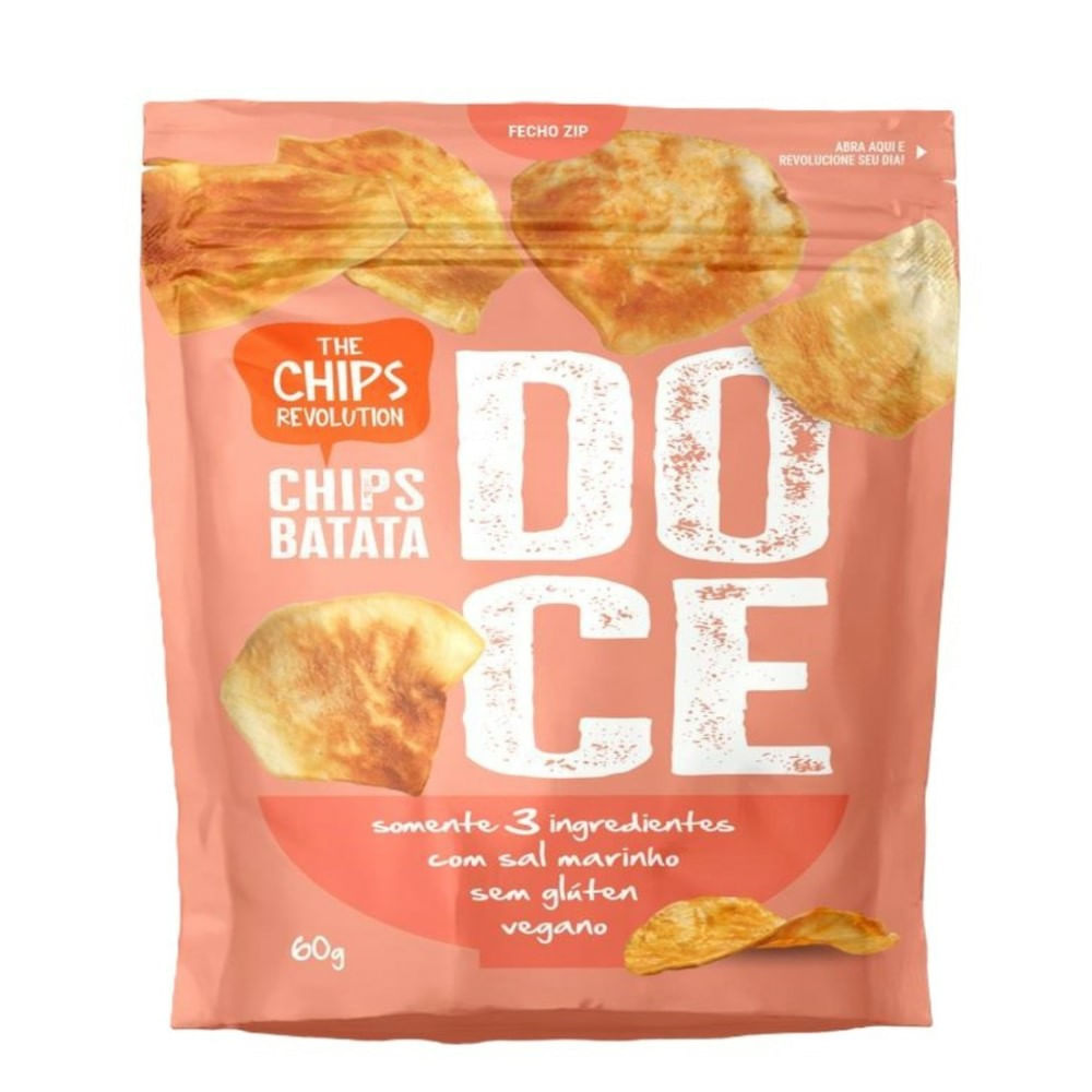 Chips de Batata Doce The Chips Revolution 60g