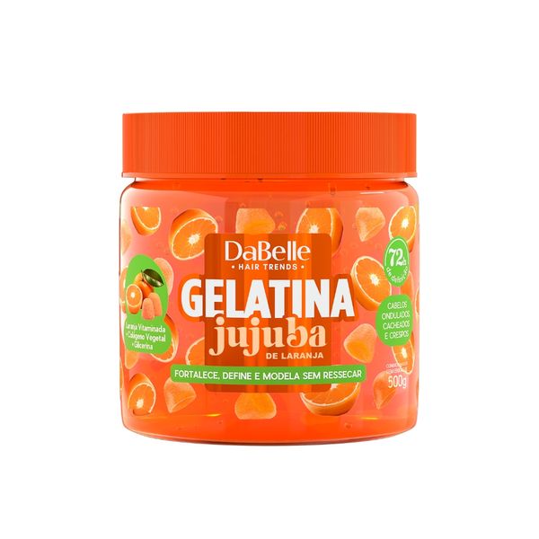 Gelatina DaBelle Jujuba de Laranja 500g