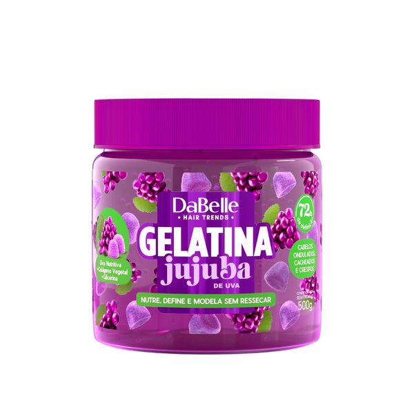 Gelatina DaBelle Jujuba de Uva 500g