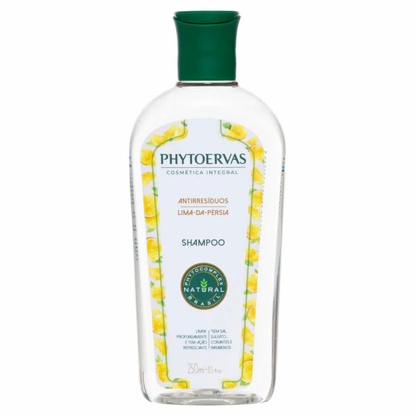 Shampoo Phytoervas Antirresíduos Lima da Pérsia 250ml