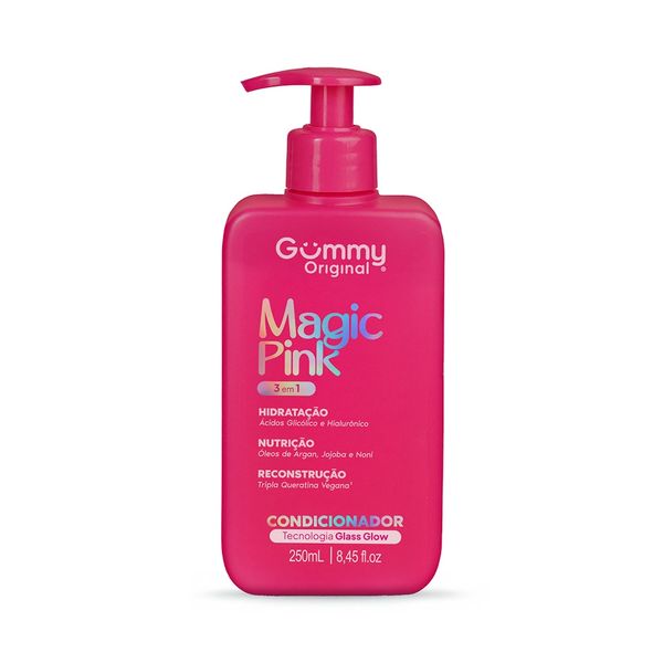 Condicionador Magic Pink 3 em 1 Gummy 250ml