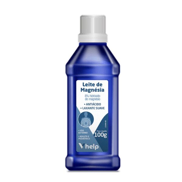 Leite De Magnésia V.Help 100g
