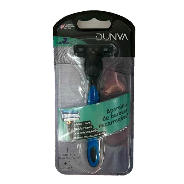 Aparelho de Barbear Recarregável Dunya + 1 Cartucho